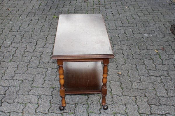 Vintage Tisch / Beistelltisch mit Schublade massiv