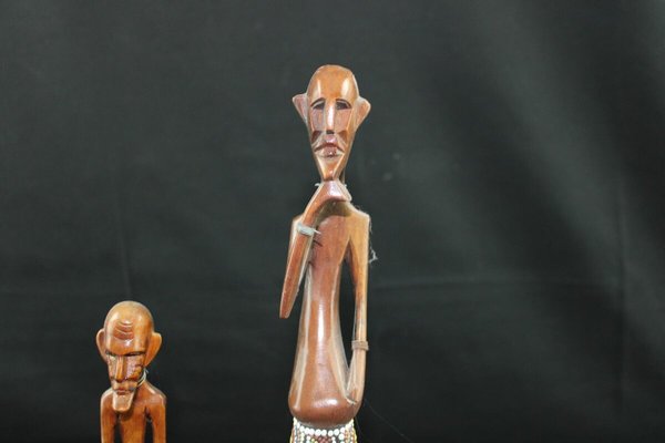 Dekofiguren Afrika 2 Stück 30 und 40 cm groß