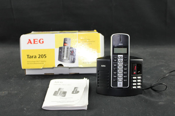 AEG schnurloses Telefon mit Anrufbeantworter